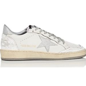 New Golden Goose Ball Star Sneakers White SZ 35